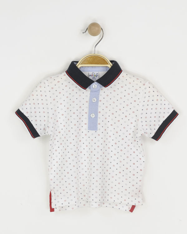 Picture of YF548 BOYS POLO SHIRT CASUAL SMART